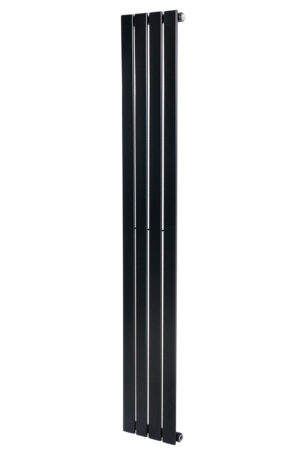 Дизайнерский вертикальный радиатор отопления ARTTIDESIGN Livorno 4/2000/272/50 черный матовый