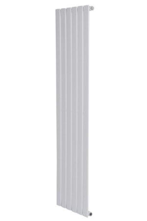 Вертикальный дизайнерский радиатор отопления ARTTIDESIGN Livorno 6/2200/408/50 белый матовый