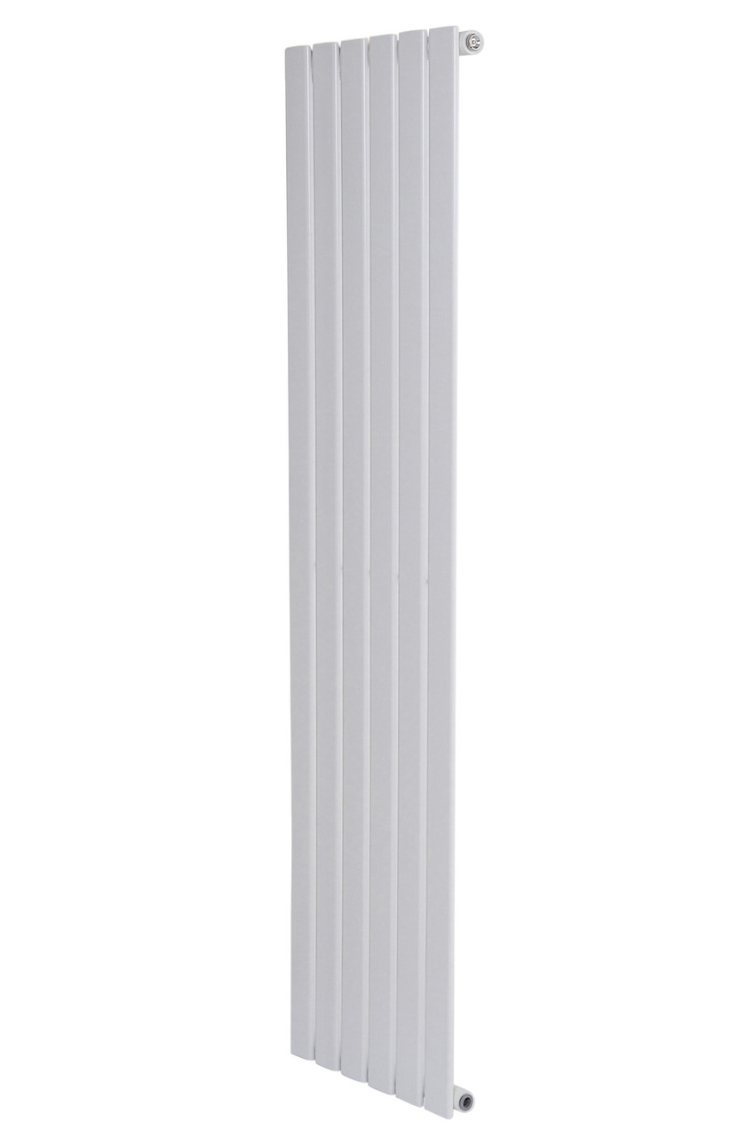 Вертикальный дизайнерский радиатор отопления ARTTIDESIGN Livorno 6/2000/408/50 белый матовый