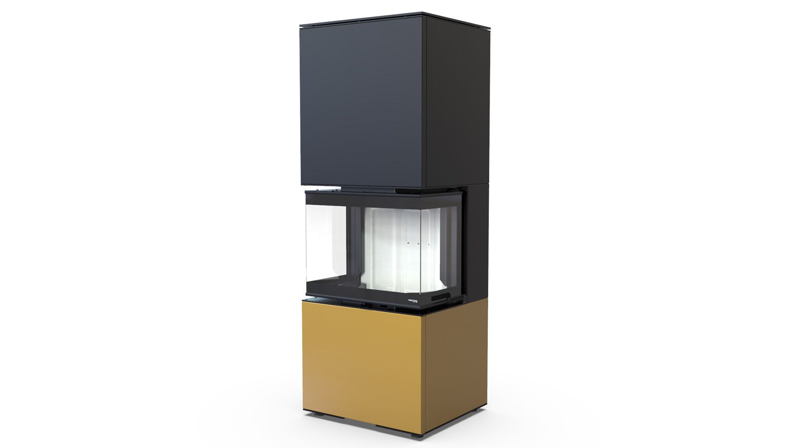 Камінна топка Defro Home INTRA XSM C ver. COMPACT 1 Золота