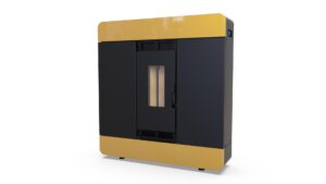 Пелетна піч Defro Home AIRPELL Золотий