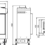 Камінна топка Defro Home VITAL 51 S - Газ пропан