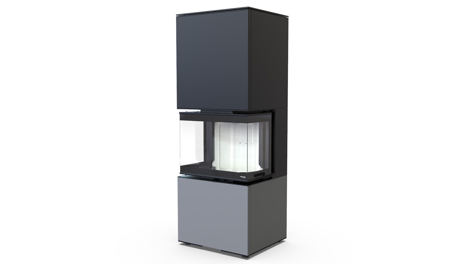 Камінна топка Defro Home INTRA XSM C ver. COMPACT 1 Сіра