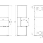 Камінна топка Defro Home INTRA XSM C ver. COMPACT 1 Коричнева