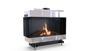 Камінна топка Defro Home VITAL 37 S BL – Газ пропан