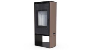 Стальная печь Defro Home DEA LOG Коричневый