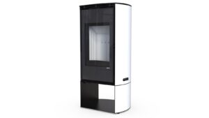 Стальная печь Defro Home DEA LOG Белый