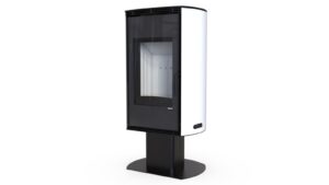 Стальная печь Defro Home DEA TOP Белый