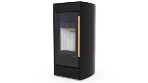 Стальная печь Defro Home HYDROFIRE Черная