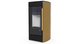 Стальная печь Defro Home HYDROFIRE Золотой