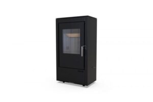 Стальная печь Defro Home VIVA Черный (черный шамот)