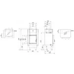 Камінна топка з водяним контуром Defro Home NAVI XSM