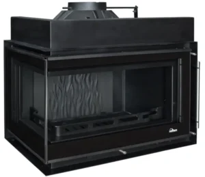 Камінна топка UNIFLAM 850 PRESTIGE LBS ліве скло