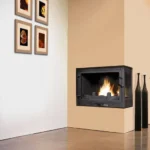 Камінна топка UNIFLAM 700 STANDARD праве скло з шибером