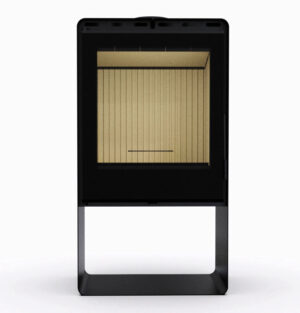 Печь стальная M-Fire Santorini с дровником (12kW)