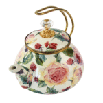 Чайник емальований "PEONY" Elmani з кришкою, 2,2 л