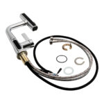 Змішувач для рукомийника з індикатором A240 Platinum