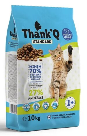 Сухий корм для котів Thank`Q Standard Риба 10 кг