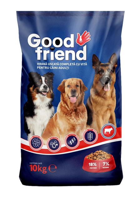 Сухий корм для собак Good Friend яловичина 10кг