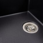 Гранитная мойка для кухни VALESO ZIRKONE 6250 матовая Черная