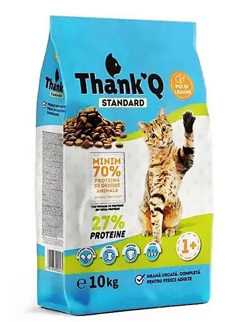 Сухий корм для котів Thank`Q Standard Курка 10 кг