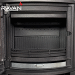 Чавунна піч-камін на дровах Deluxe 14 кВт Ravan