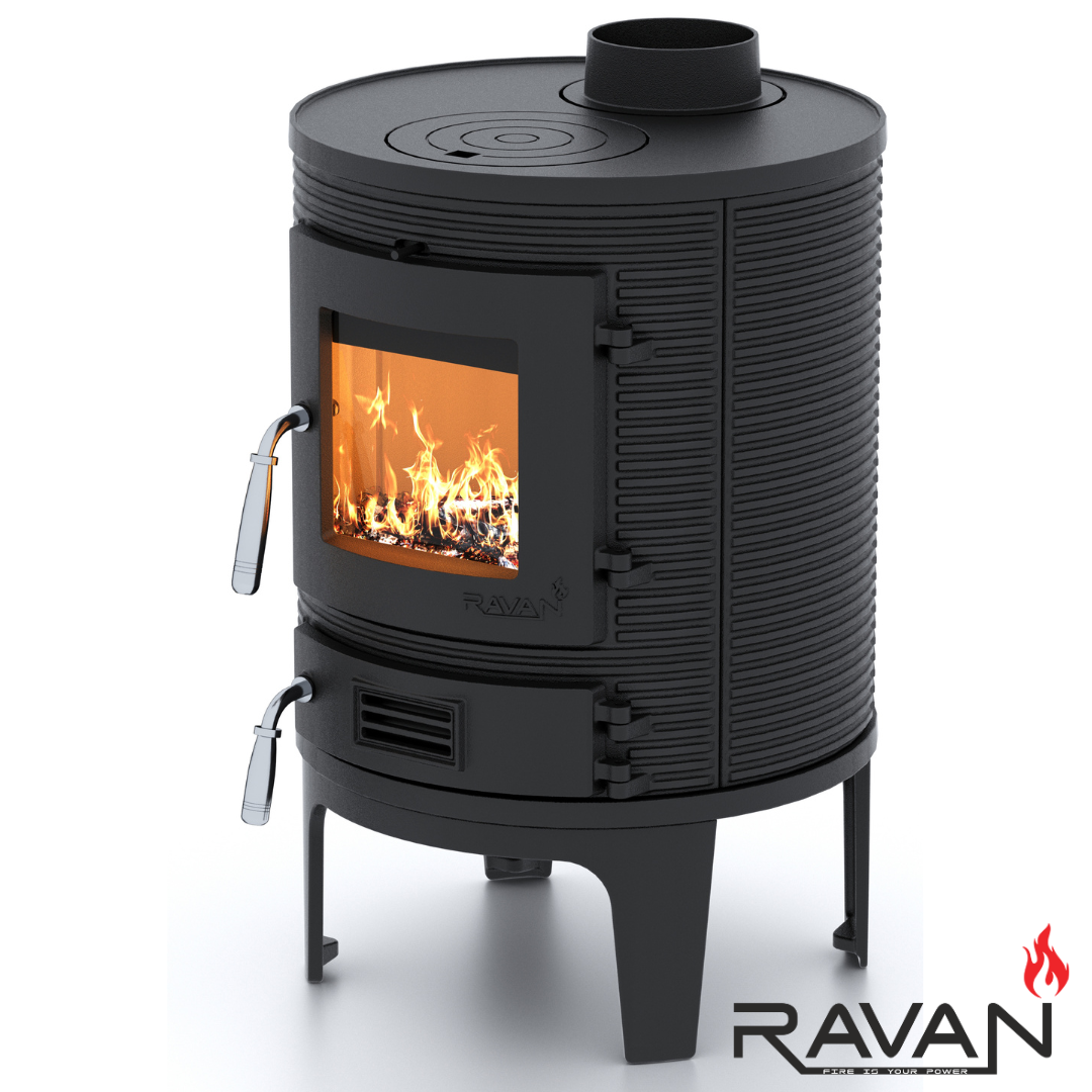Піч-камін Monaco 7 кВт Ravan