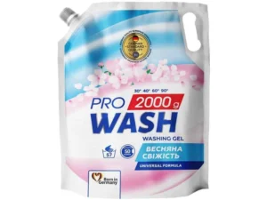 Гель для прання універсальний Весняна свіжість 2000г (DOYPACK) PRO WASH