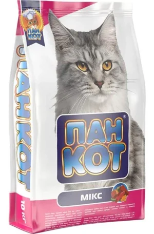 Сухий корм для котів ПАН КІТ 10кг мікс