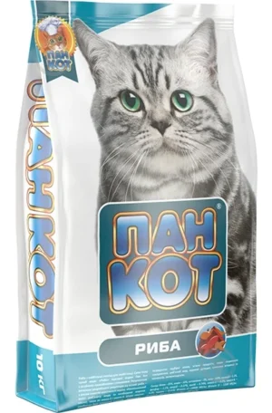 Сухий корм для котів ПАН КІТ 0,4кг риба