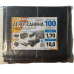 Агротканина 100 г/м2 1.7х10 метрів Shadow пакетована