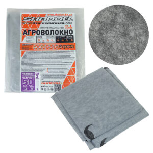 Агроволокно чорно-біле 50 г/м2 1.6*10м з перфорацією (3 отвори) пакетоване