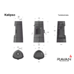 Чавунна піч Kalipso Ravan 14кВт