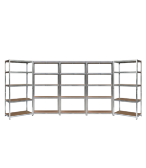 Набор из пяти стеллажей LEOBRO Premium 150 х 350 х 30 см, 150кг/полка, 5 полок (LB-R110Х5)