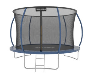 Батут із внутрішньою захисною сіткою 252 см LEOBRO Premium Pro 8FT BLUE