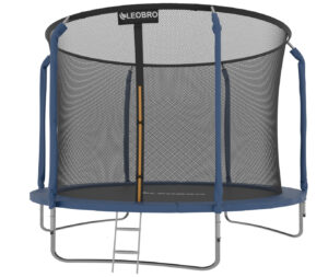 Батут із внутрішньою захисною сіткою 312 см LEOBRO Premium 10FT BLUE