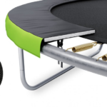 Батут із внутрішньою захисною сіткою 252 см LEOBRO Pro 8FT GREEN