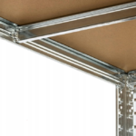 Набор из пяти стеллажей LEOBRO Premium 150 х 350 х 30 см, 150кг/полка, 5 полок (LB-R110Х5)