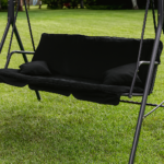 Гойдалка з подушками на 3 особи LEOBRO Black
