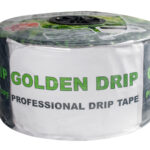 Капельная лента 8 mil шаг 15 см бухта 1000 метров эмитерная GOLDEN DRIP