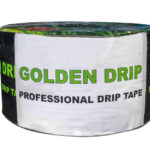 Лента Капельная 8 mil шаг 20 см бухта 2000 метров эмитерная GOLDEN DRIP
