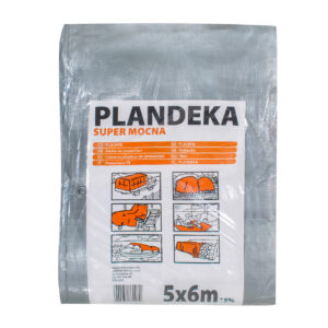 Тент 160 г/м2 5мх6м поліпропіленовий “PLANDEKA” тент садовий