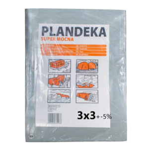 Тент 160 г/м2 3мх3м тарпауліновий “PLANDEKA” від снігу