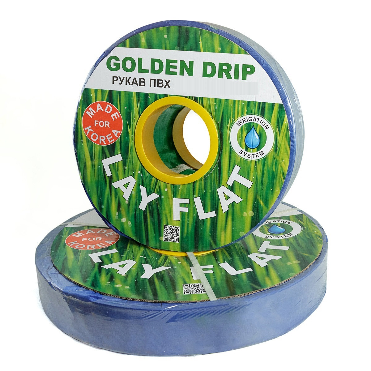 Рукав ПВХ Lay Flat 4" (100 мм), 50 м GOLDEN DRIP