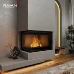 Каминная топка Ravan IMPERIAL 700L 16кВт