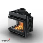 Каминная топка Ravan IMPERIAL 600L 8 кВт