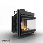 Каминная топка Ravan IMPERIAL 600 R 8 кВт