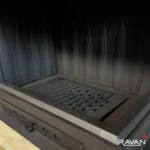 Каминная топка Ravan IMPERIAL 600L 8 кВт