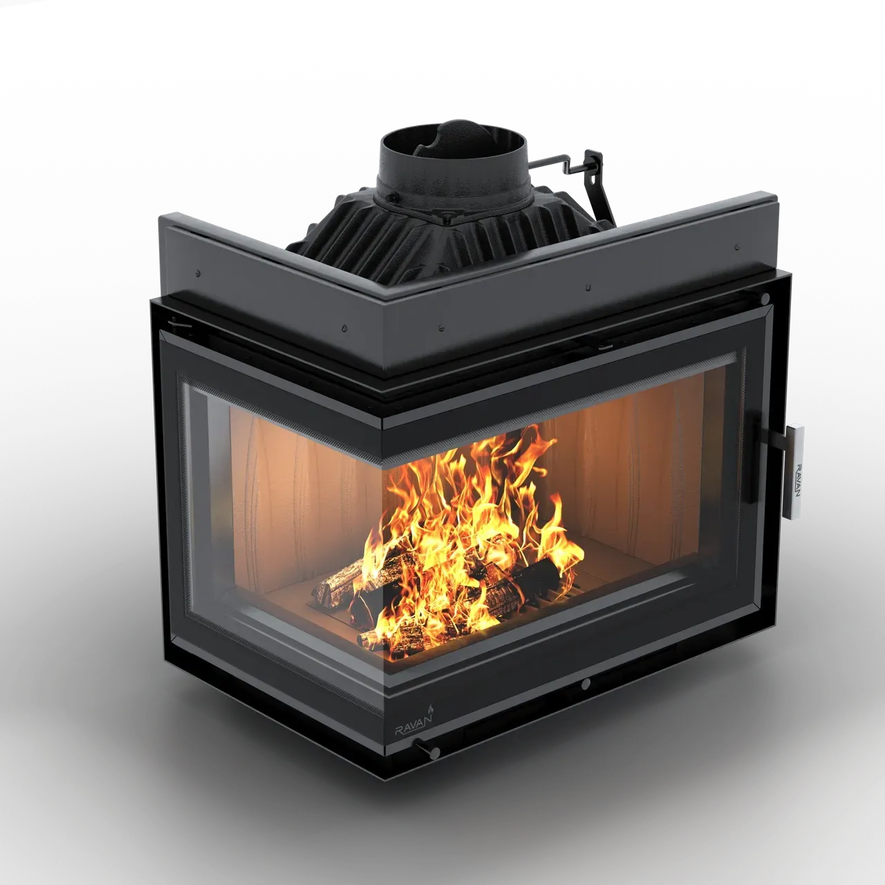 Каминная топка Ravan IMPERIAL 700L 16кВт